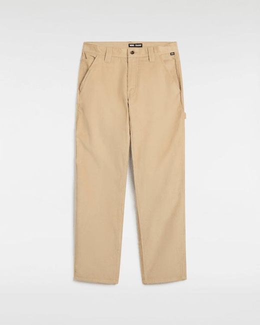 Vans Natural Drill Chore Carpenter Relaxed Cord Pants for men