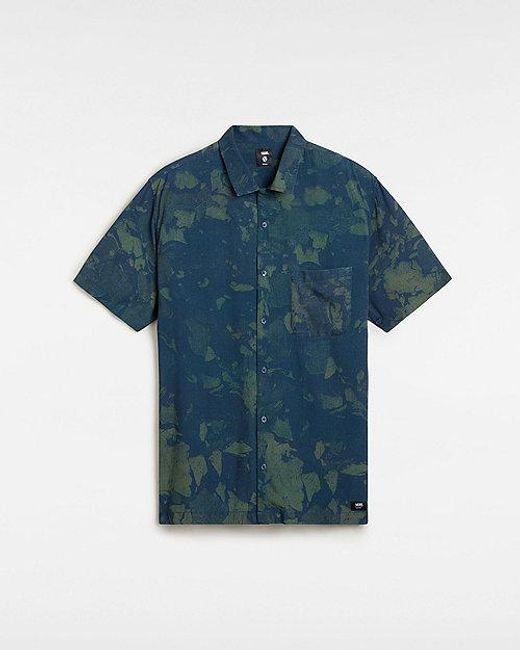 Vans Camp Loose Collar Woven Shirt (Dress Blues/Dar) for men