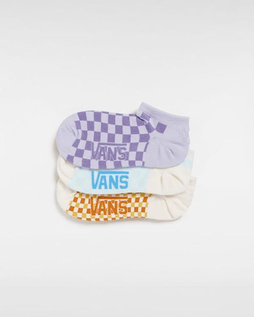 Calcetines Kick De (3 Par) Mujer, Talla Vans de color Blue