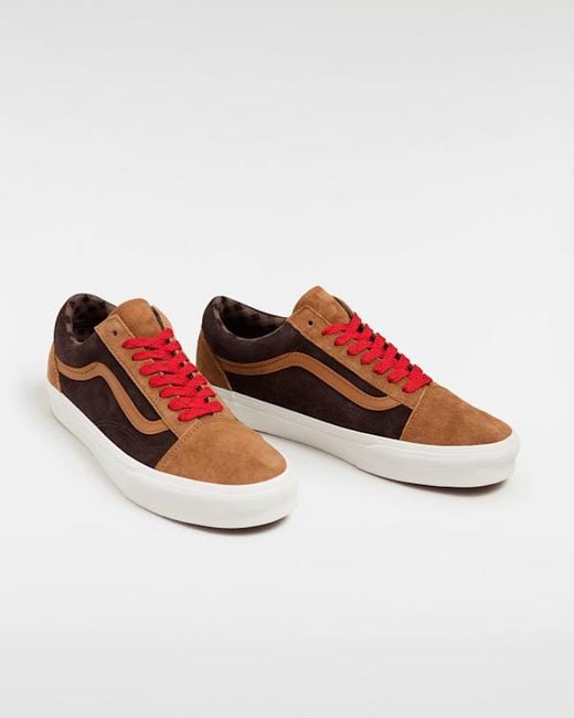 Vans Old Skool Wildlederschuhe, Herren, Größe in Brown für Herren