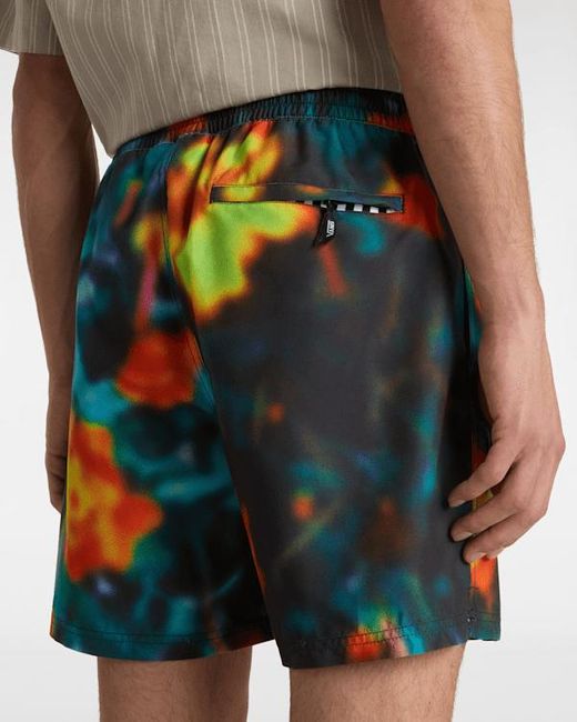 Short De Bain Primary Print, Homme, Taille Vans pour homme en coloris White
