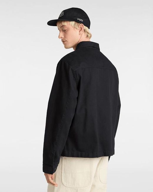 Vans Mcavoy Zip Station Jacke, Herren, Größe in Blue für Herren