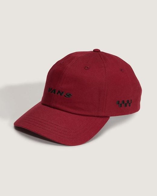 Vans Check Side Snapback Cap, Herren, Größe in Red für Herren