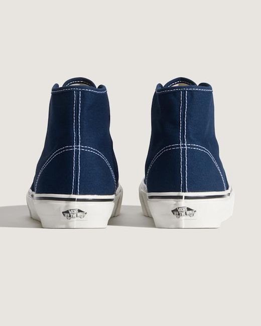 Vans Blue Authentic Hi 2.0 Shoes for men