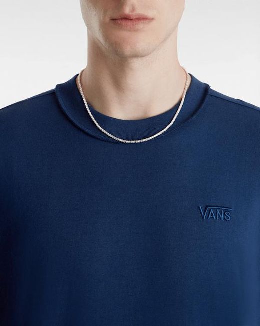 Vans Blue Premium Short Sleeve T-Shirt for men