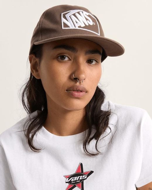 Vans Brown Formula Snapback Hat for men