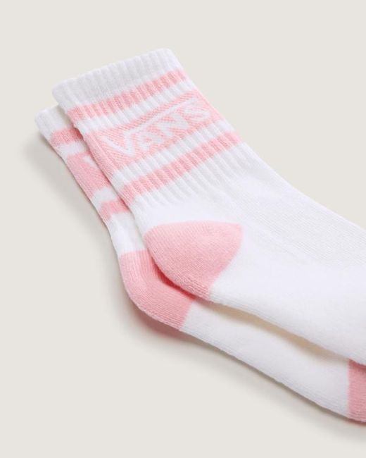 Calcetines Altos Drop V De Para Niño (1 Par) Talla Vans de color Pink