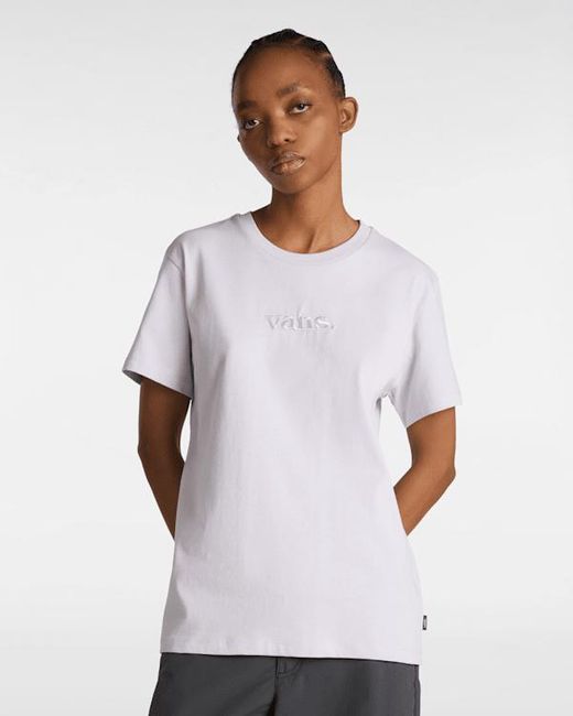 Vans Essential Tee, Vrouw, Grootte in het Purple
