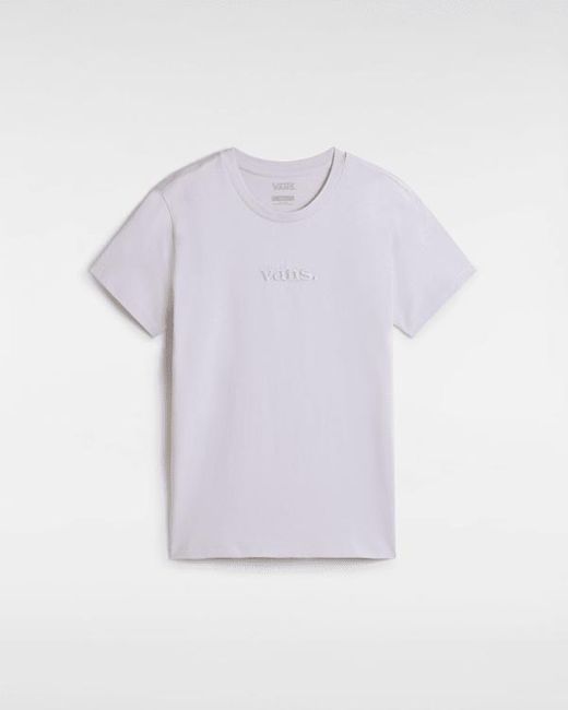 Camiseta Essential, Mujer, Talla Vans de color Purple