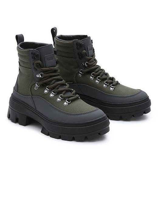 Vans Black Colfax Elevate Mte-2 Shoes (Grape Leaf)