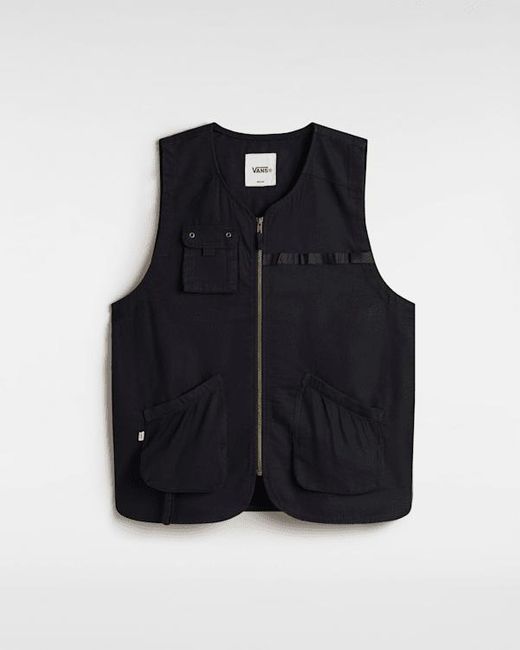 Vans Blue Premium Spade Utility Vest for men
