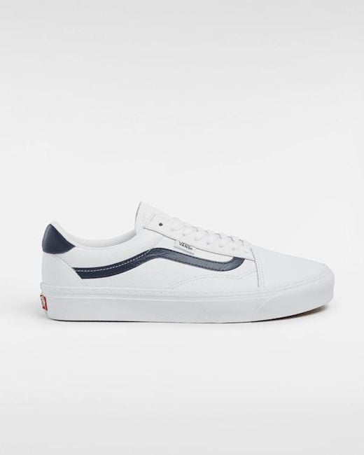 Vans White Old Skool Lux Shoes for men