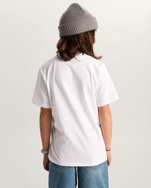 Vans White Kids Twisted Joy T-Shirt (8-14 Years)