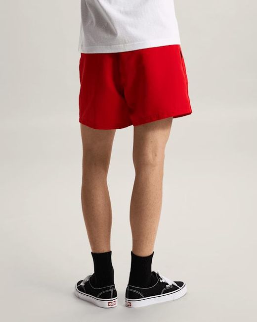 Vans Red Primary Ii Elastic Boardshorts for men