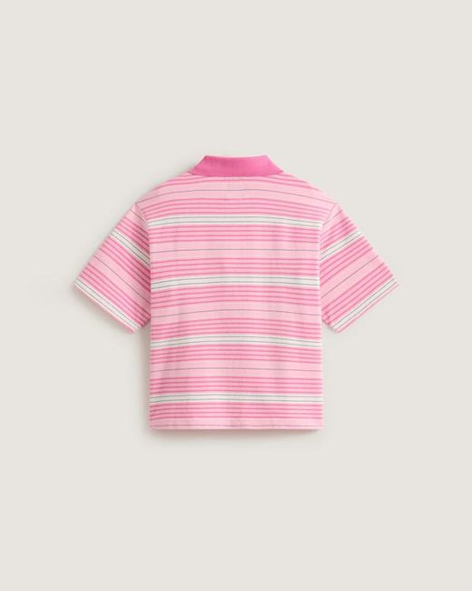 Vans Pink Swing Knit Polo Shirt