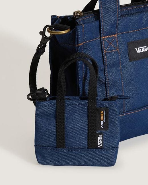 Vans Blue Micro Pergs Tote Bag for men