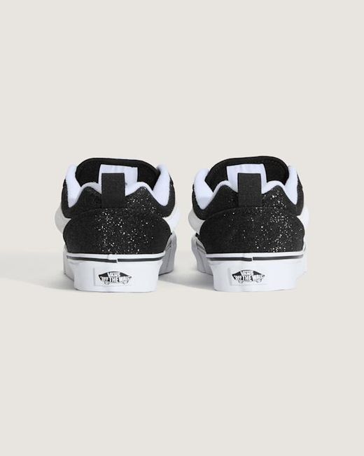 Vans Black Youth Knu Skool Shoes (8-14 Years)