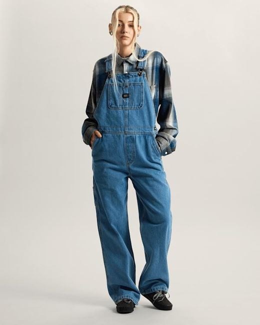Vans Blue Chore Denim Overall
