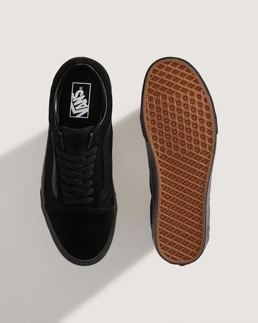 Vans Black Suede Old Skool Shoes for men