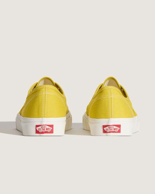 Vans Yellow Authentic Shoes for men