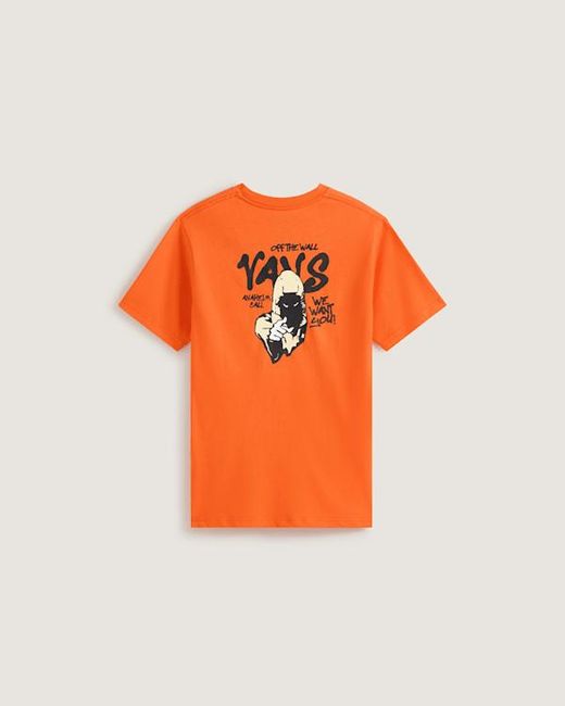 Vans Orange By Reaper Sam Ss T-Shirt (8-14 Years)