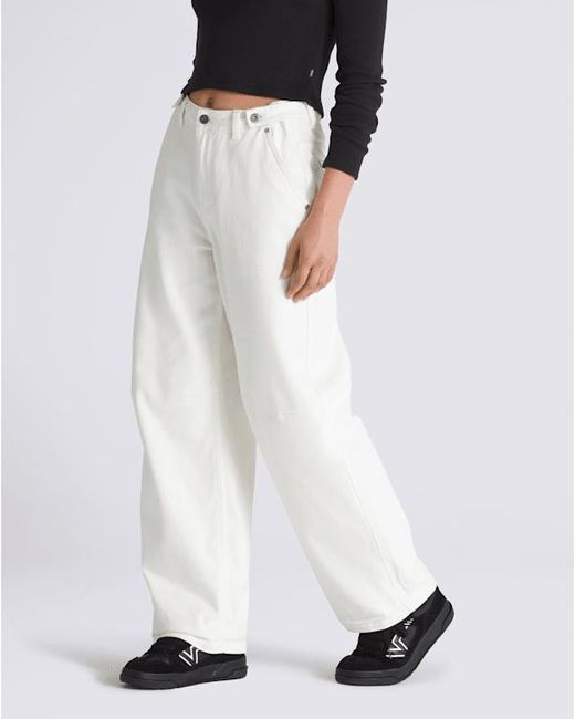 Vans White Curbside Trousers