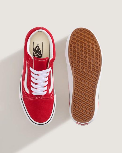Vans Red Old Skool Shoes for men