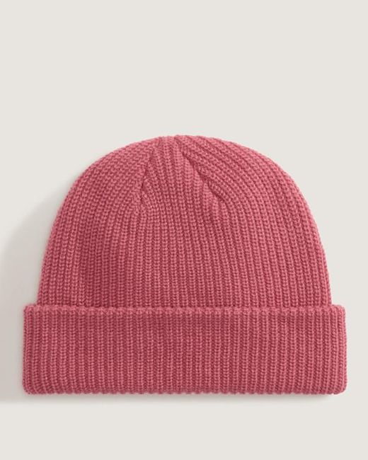 Vans Core Basic Beanie Mit Umschlag, Herren, Größe in Red für Herren