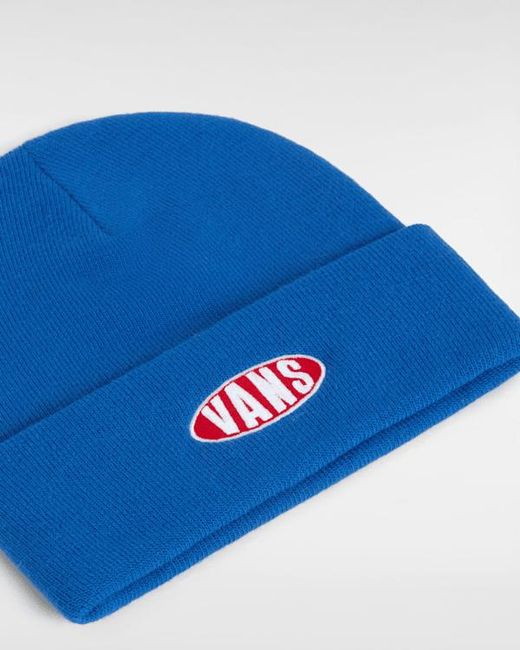 Vans Blue Most Fun Tall Cuff Beanie