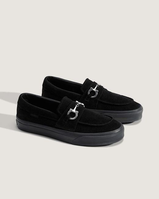 Vans Black Skate Loafer Shoes for men