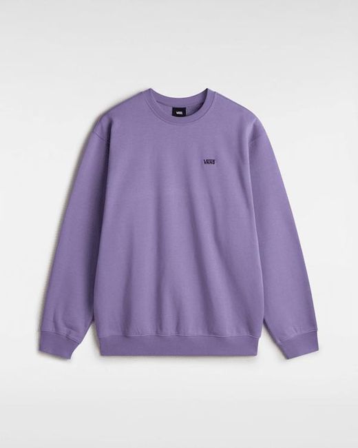 Vans Purple Left Chest Ii Logo Sweatshirt