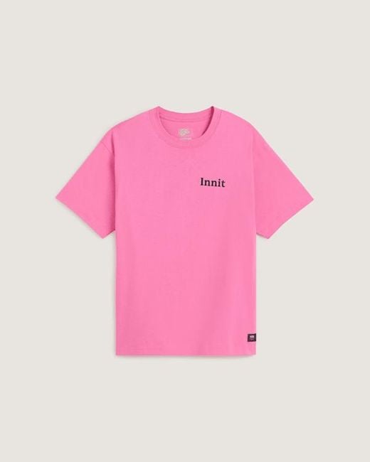 Vans Pink Innit T-Shirt for men