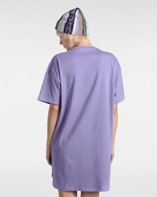 Vestido Tipo Camiseta Centre Vee, Mujer, Talla Vans de color Purple