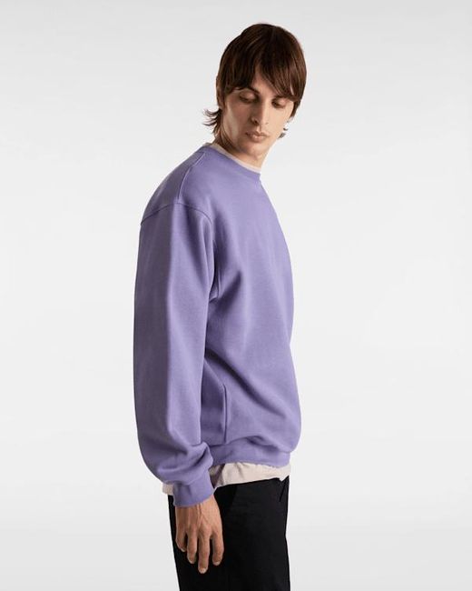 Vans Purple Left Chest Ii Logo Sweatshirt