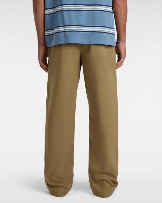 Vans Green Authentic Chino Loose Trousers for men