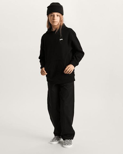 Vans Black Kids Salton Loose Pullover Hoodie (8-14 Years)