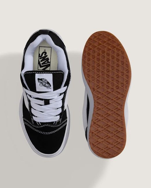 Vans Black Knu Skool Platform Lite Shoes for men