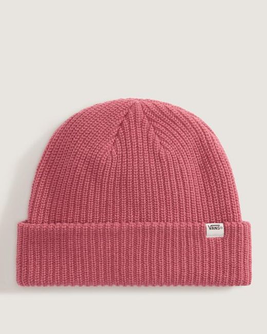 Vans Core Basic Beanie Mit Umschlag, Herren, Größe in Red für Herren