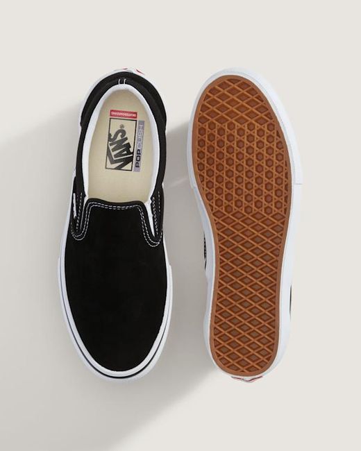 Vans Black Skate Slip-On Shoes for men