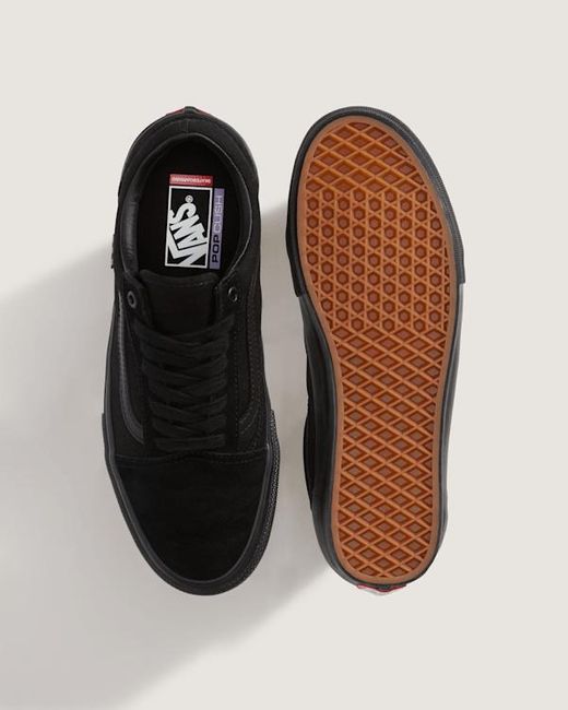 Vans Black Skate Old Skool Shoes for men