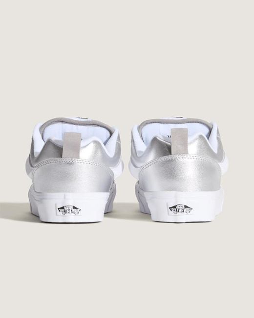 Vans White Knu Skool Shoes for men