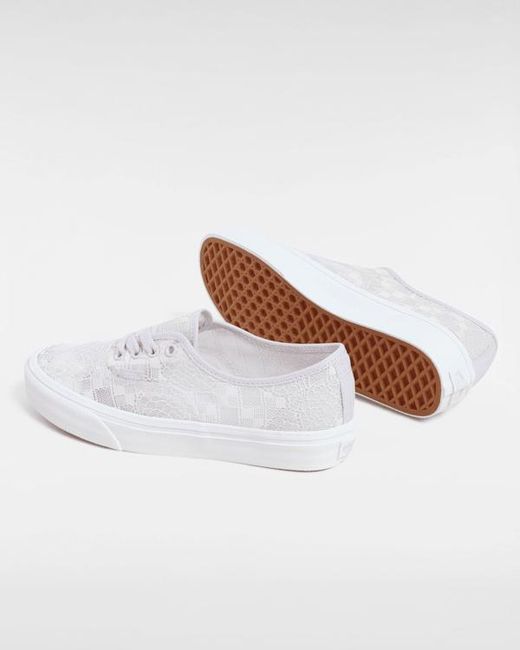 Vans White Authentic Shoes for men