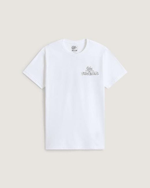 Vans White X Travis Barker T-Shirt for men