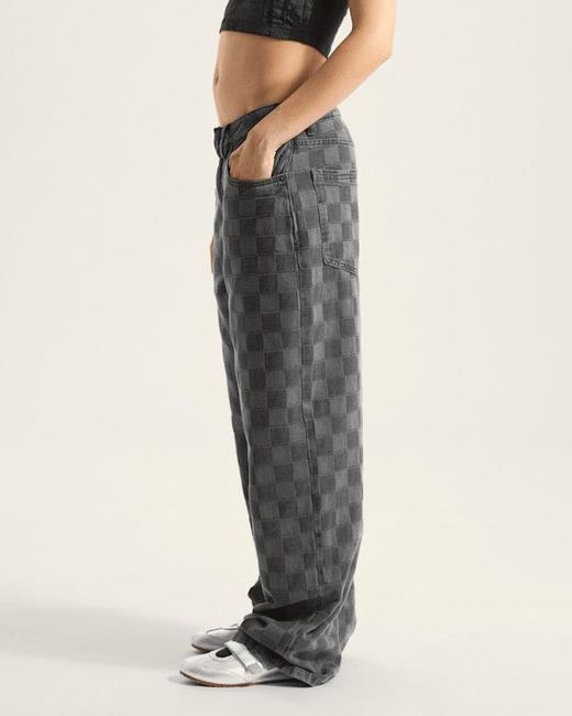 Vans Sirelle Puddle Broek, Vrouw, Grootte in het Gray