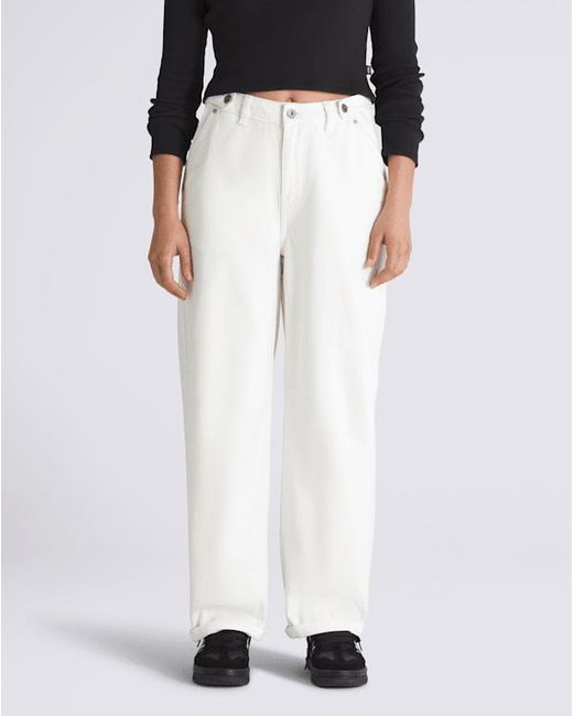 Vans White Curbside Trousers