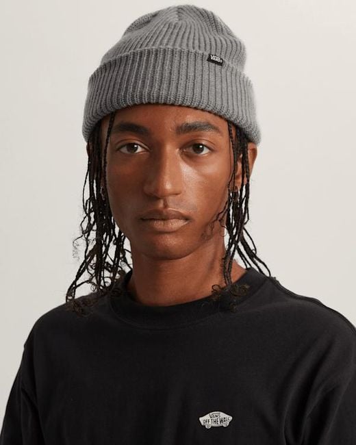 Vans Gray Core Basic Cuff Beanie for men