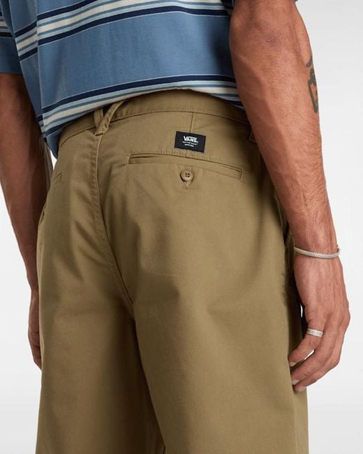 Vans Green Authentic Chino Loose Trousers for men