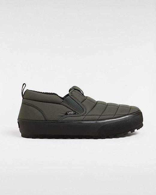 Vans Black Mte Snow Lodge Slipper Mid X Blake Paul Shoes (Forest/