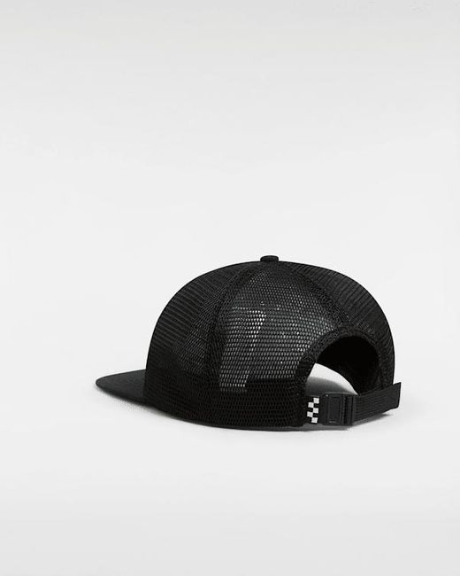 Vans Black Skate Yin Tang Eyes Mesh Hat for men