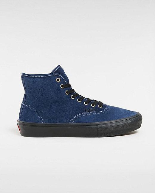 Vans Blue Skate Authentic High Shoes